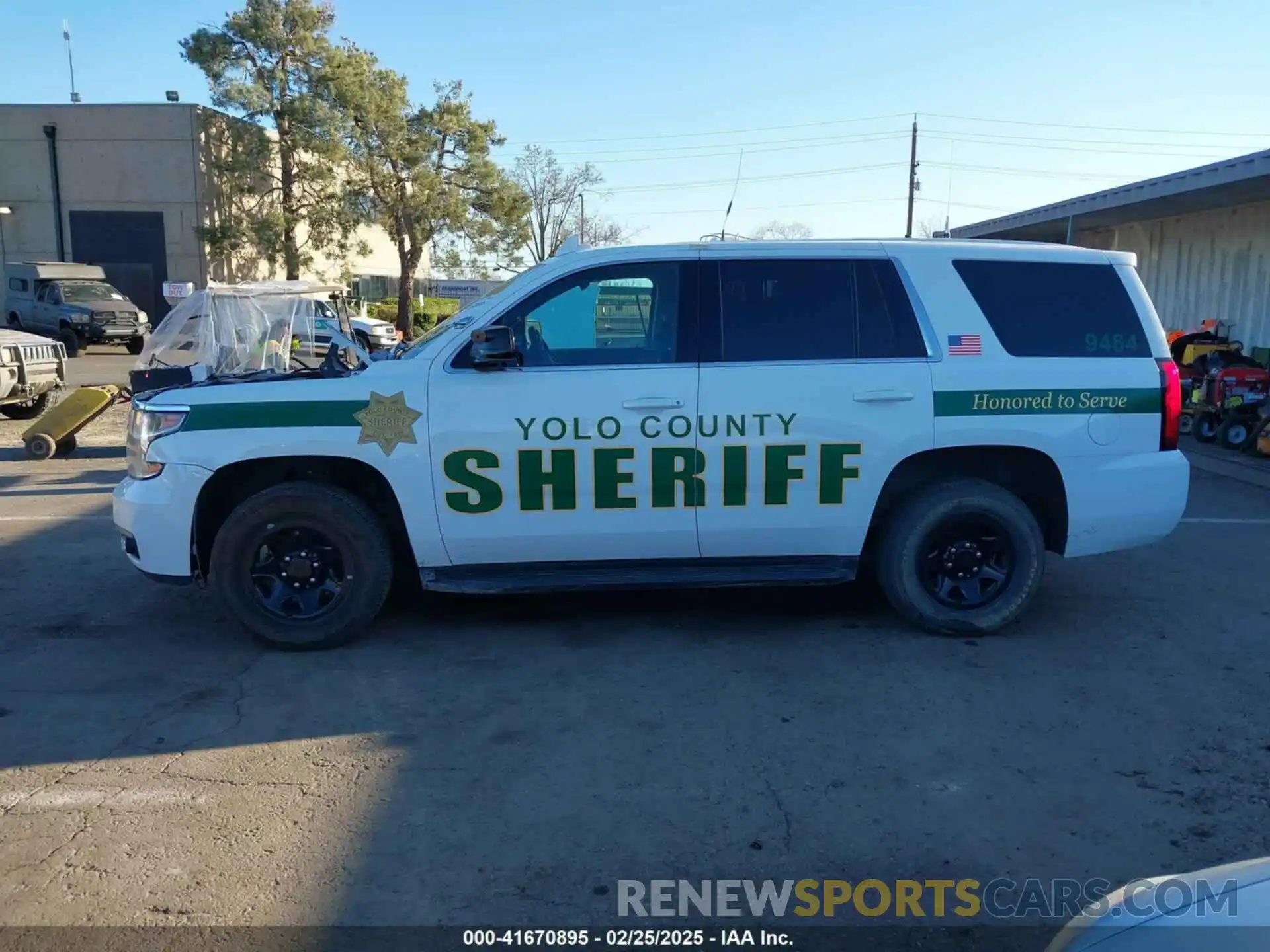 14 Photograph of a damaged car 1GNLCDEC8LR283902 CHEVROLET TAHOE 2020