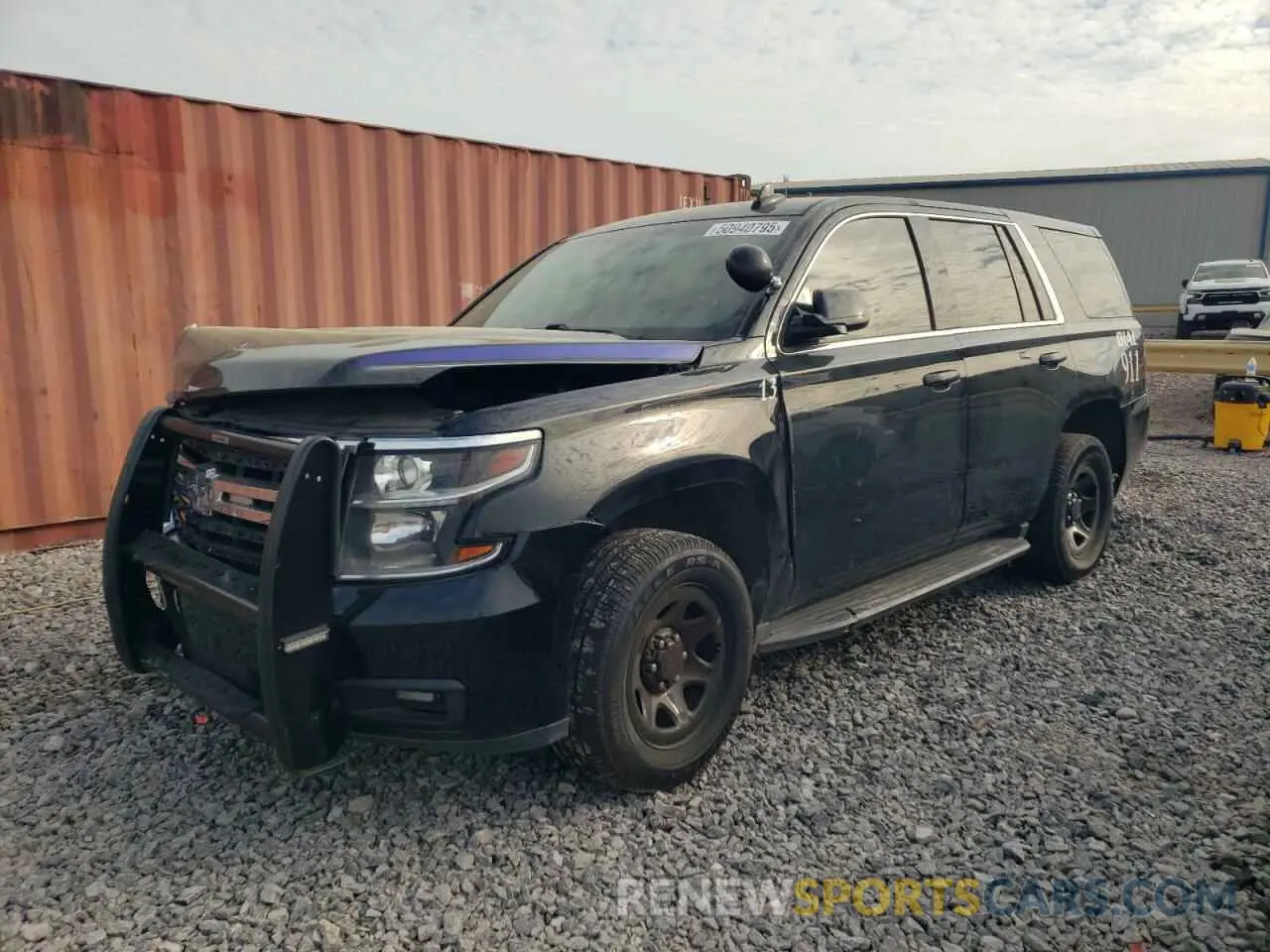 1 Photograph of a damaged car 1GNLCDEC9LR108980 CHEVROLET TAHOE 2020