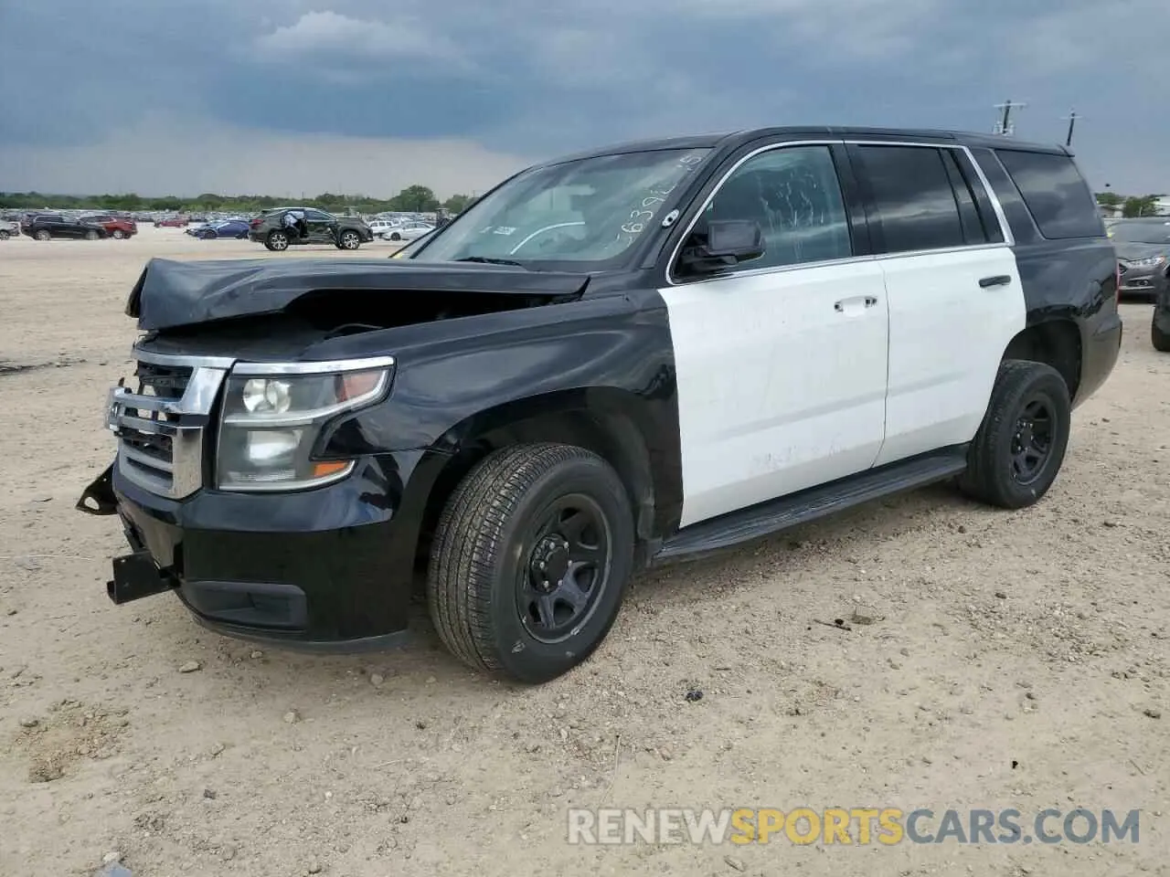 1 Photograph of a damaged car 1GNLCDEC9LR175868 CHEVROLET TAHOE 2020