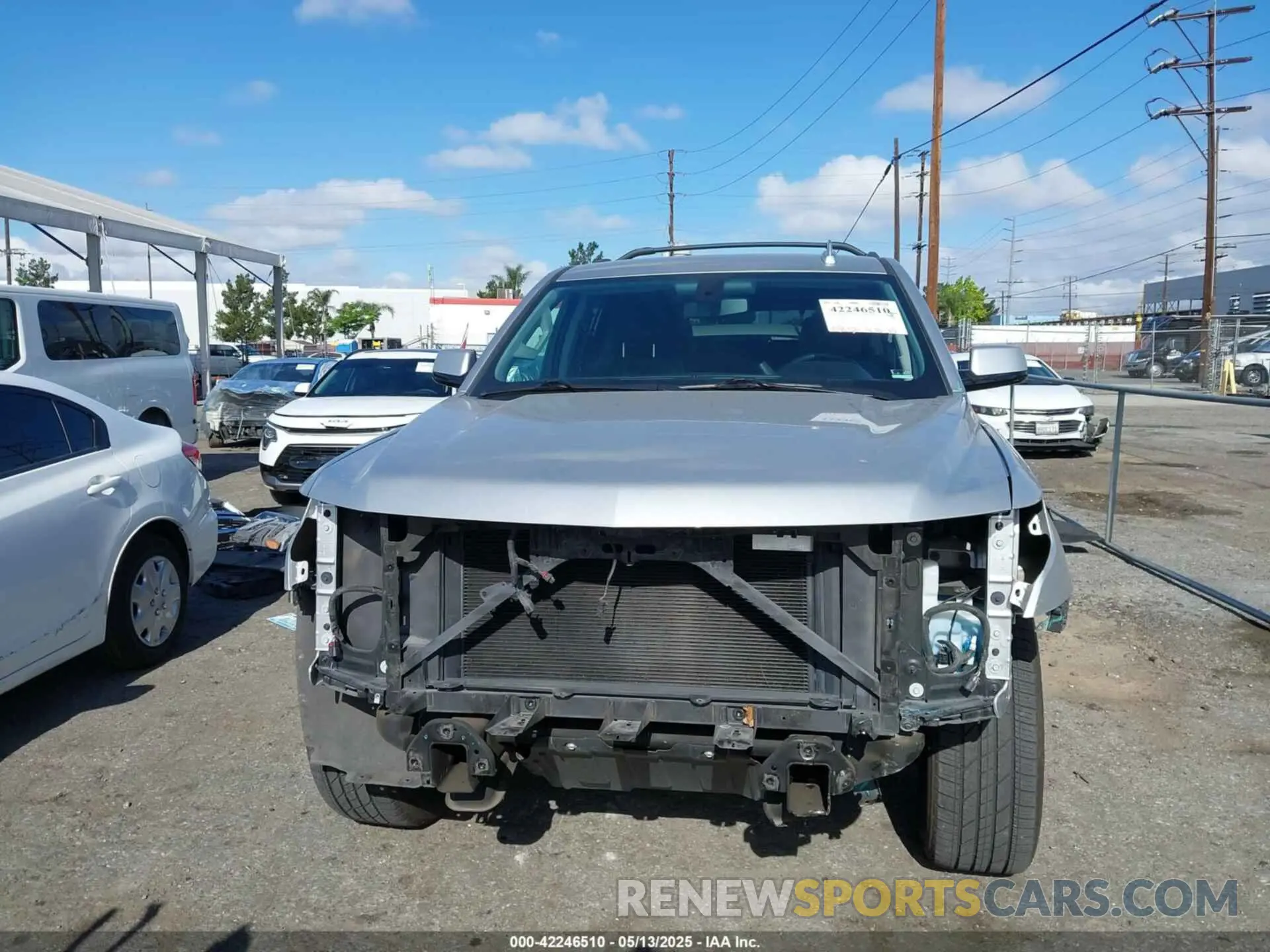 13 Photograph of a damaged car 1GNSCAKC2LR227856 CHEVROLET TAHOE 2020