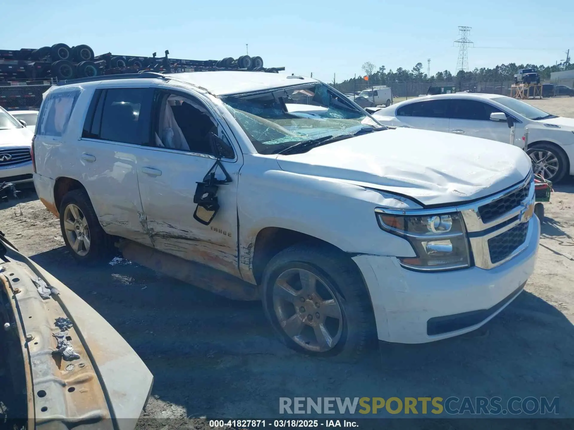 13 Photograph of a damaged car 1GNSCAKC4LR296015 CHEVROLET TAHOE 2020