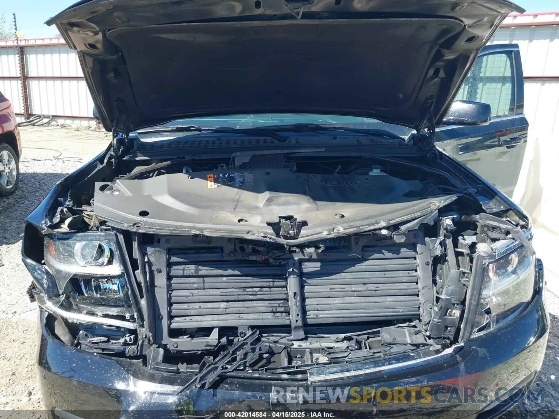 10 Photograph of a damaged car 1GNSCAKC6LR293472 CHEVROLET TAHOE 2020