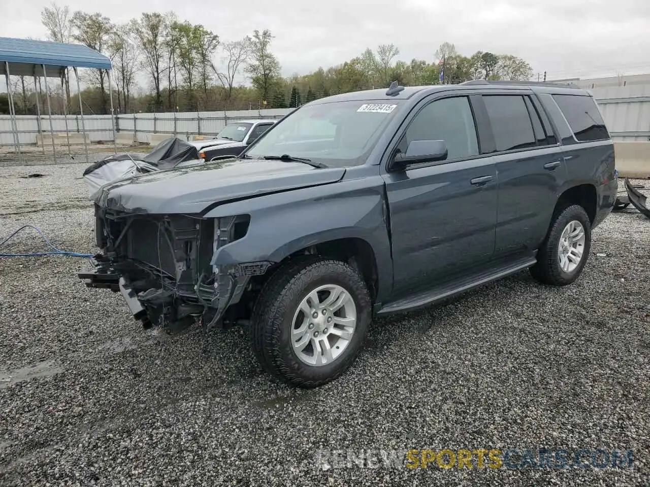 1 Photograph of a damaged car 1GNSCBKC2LR119582 CHEVROLET TAHOE 2020