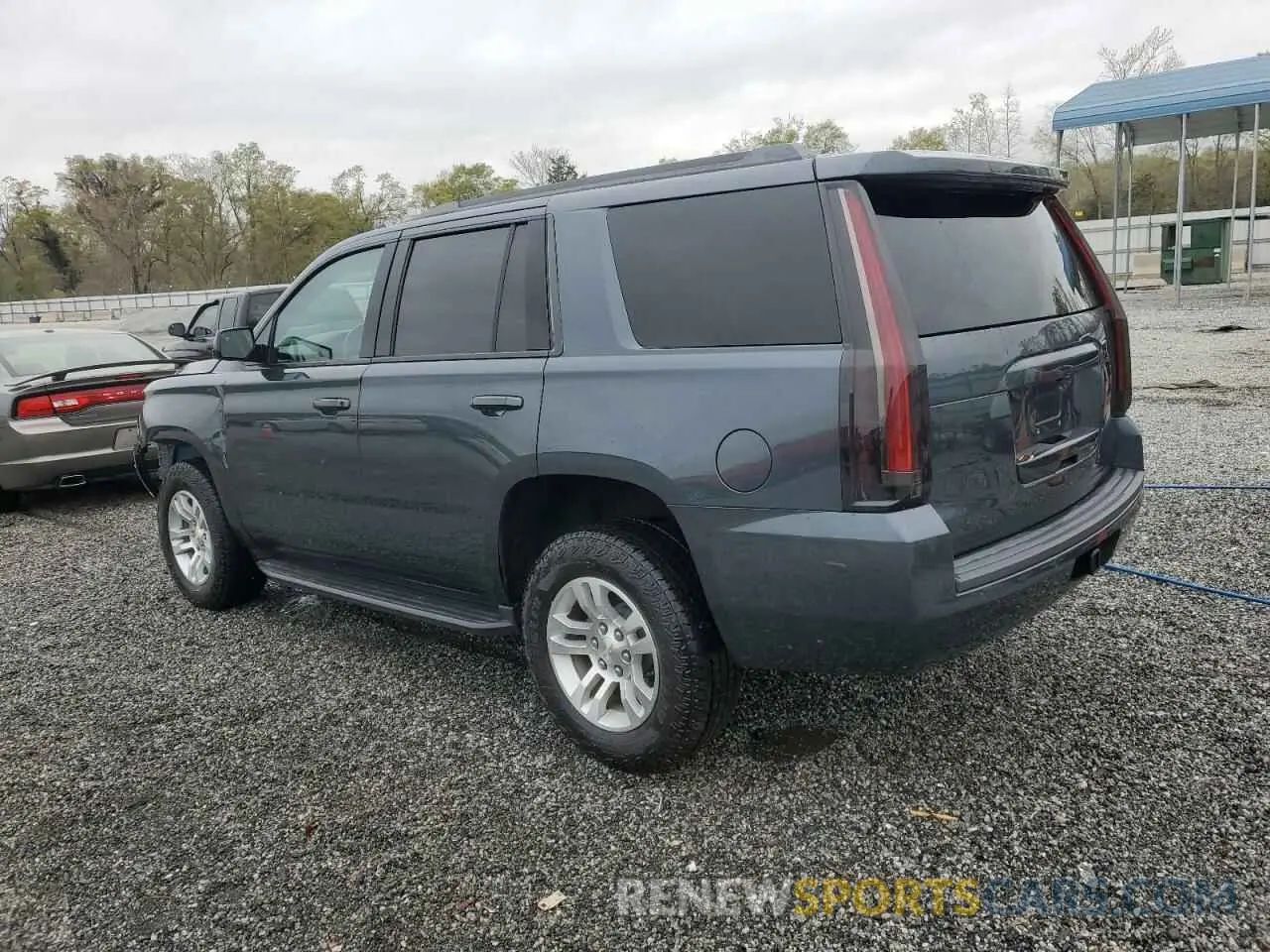 2 Photograph of a damaged car 1GNSCBKC2LR119582 CHEVROLET TAHOE 2020