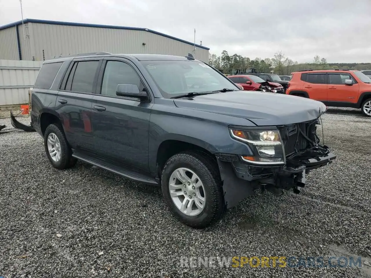 4 Photograph of a damaged car 1GNSCBKC2LR119582 CHEVROLET TAHOE 2020