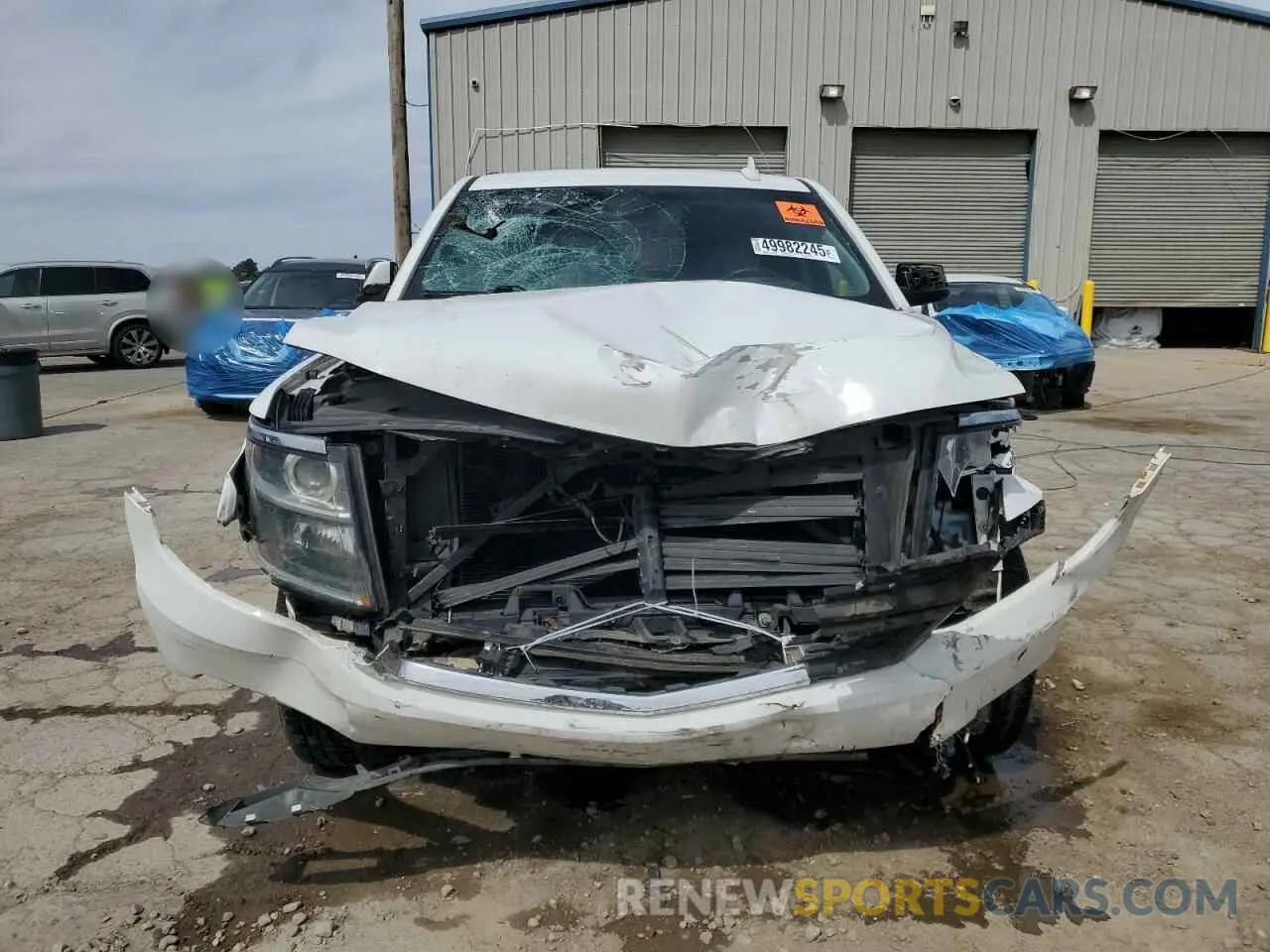 5 Photograph of a damaged car 1GNSCBKC2LR126841 CHEVROLET TAHOE 2020