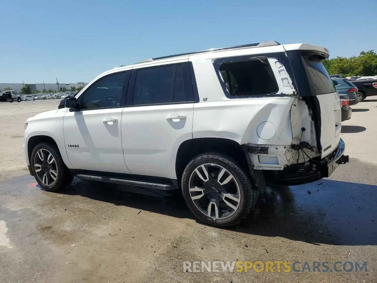 2 Photograph of a damaged car 1GNSCBKC2LR129240 CHEVROLET TAHOE 2020