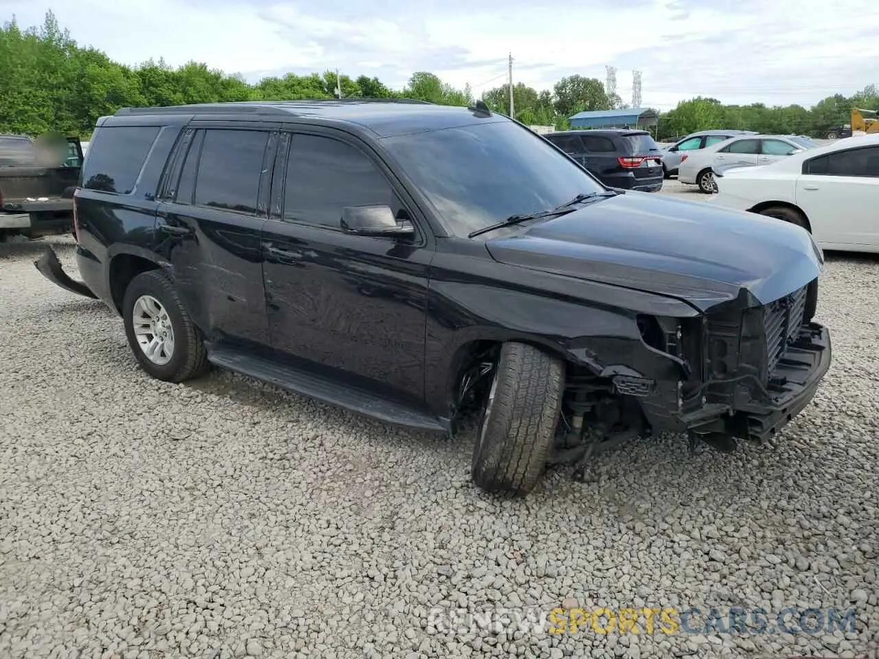 4 Photograph of a damaged car 1GNSCBKC3LR117968 CHEVROLET TAHOE 2020