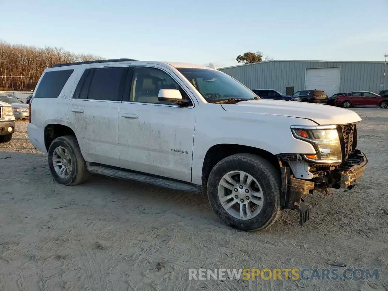 4 Photograph of a damaged car 1GNSCBKC3LR121275 CHEVROLET TAHOE 2020