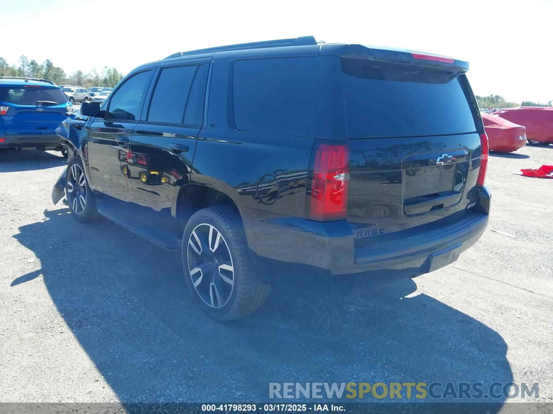 3 Photograph of a damaged car 1GNSCBKC3LR133202 CHEVROLET TAHOE 2020