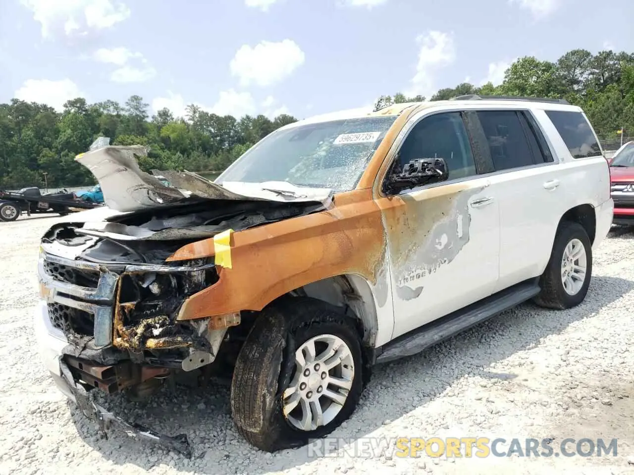 1 Photograph of a damaged car 1GNSCBKC3LR212630 CHEVROLET TAHOE 2020