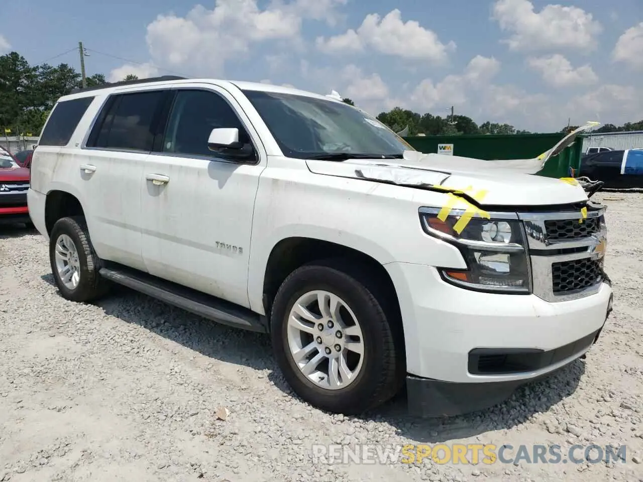 4 Photograph of a damaged car 1GNSCBKC3LR212630 CHEVROLET TAHOE 2020