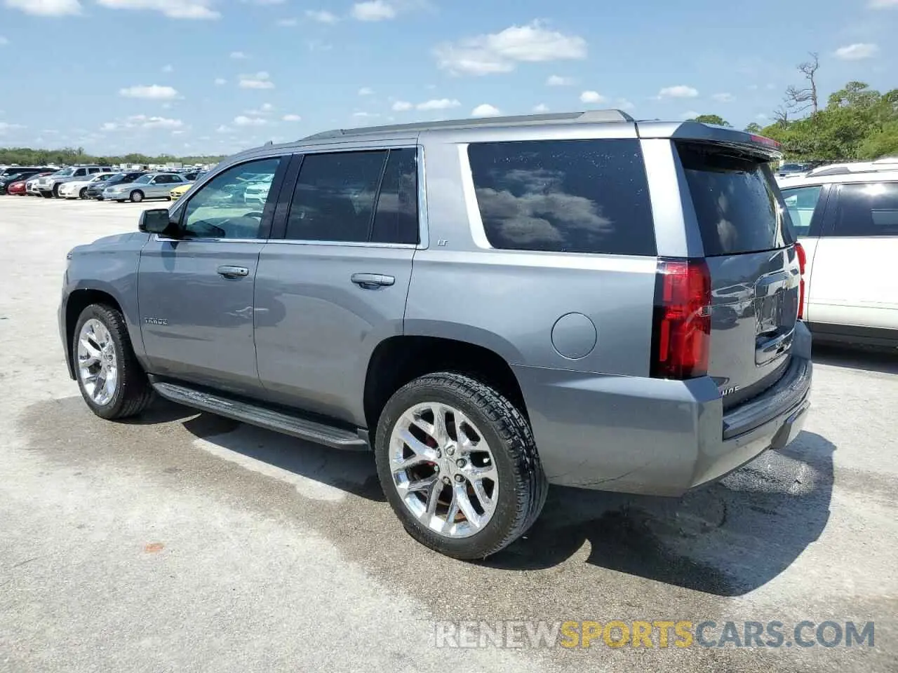 2 Photograph of a damaged car 1GNSCBKC6LR306274 CHEVROLET TAHOE 2020