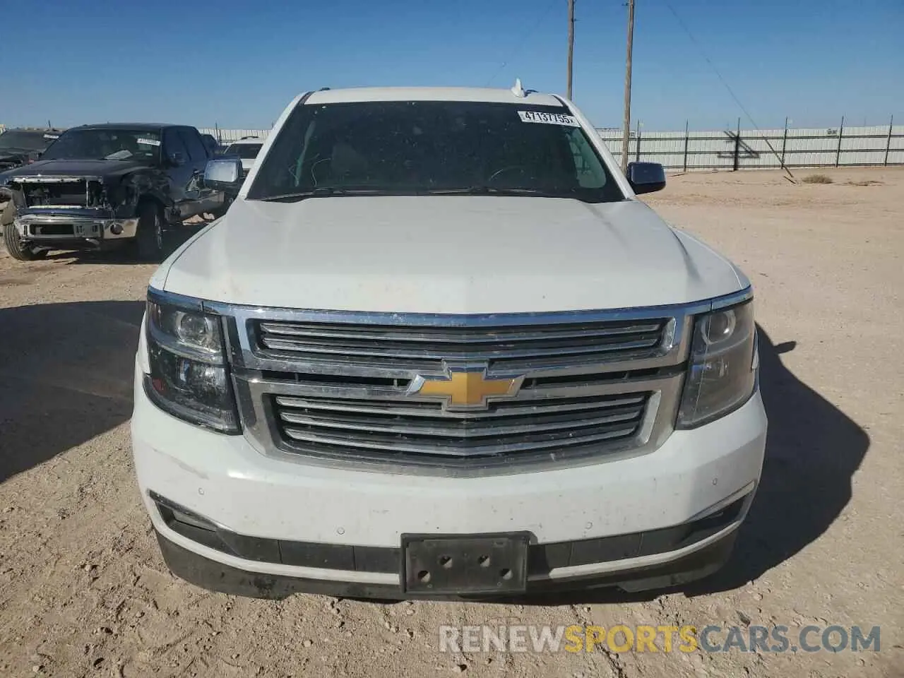 5 Photograph of a damaged car 1GNSCCKC8LR213794 CHEVROLET TAHOE 2020