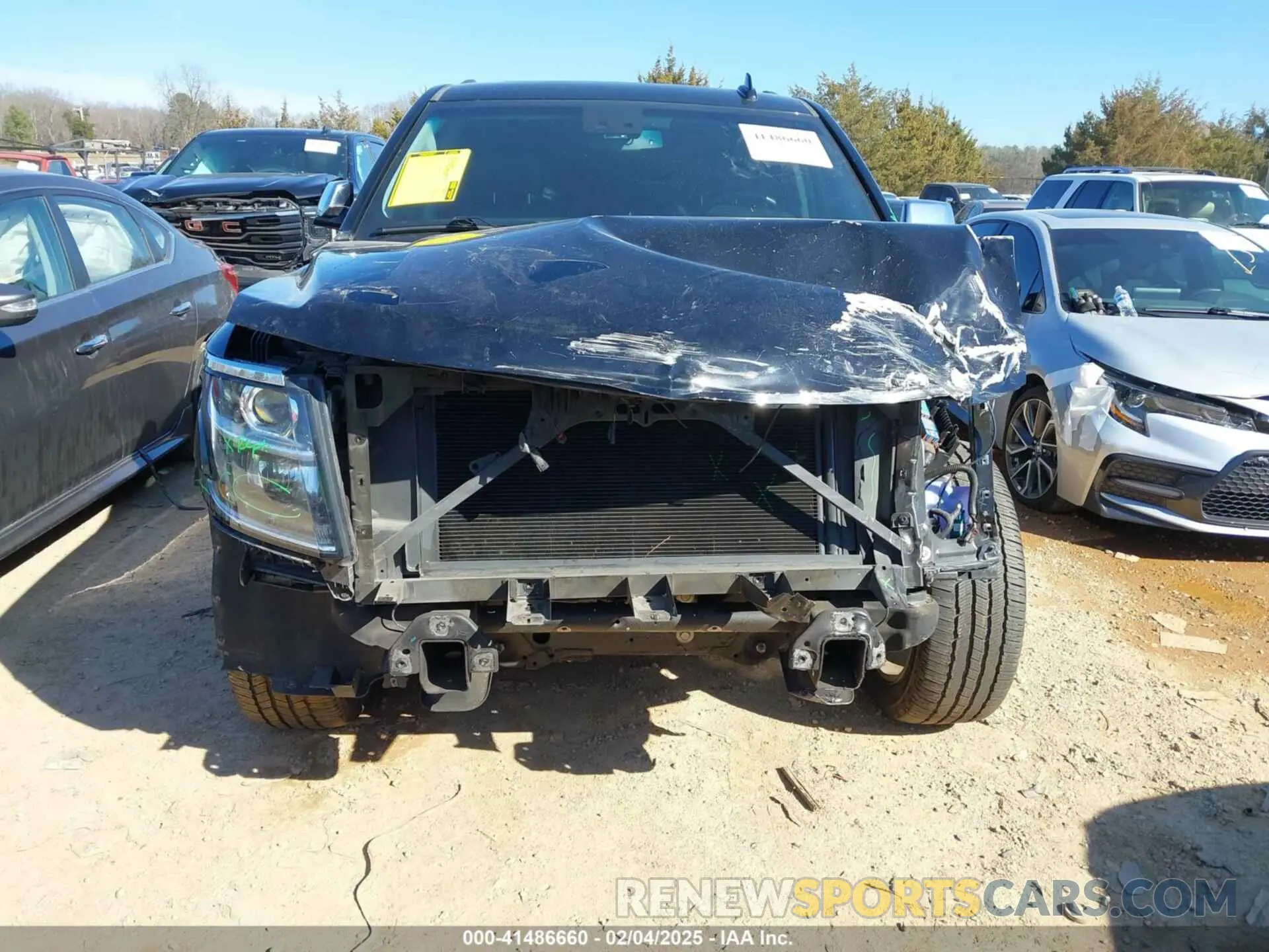13 Photograph of a damaged car 1GNSCCKCXLR106732 CHEVROLET TAHOE 2020
