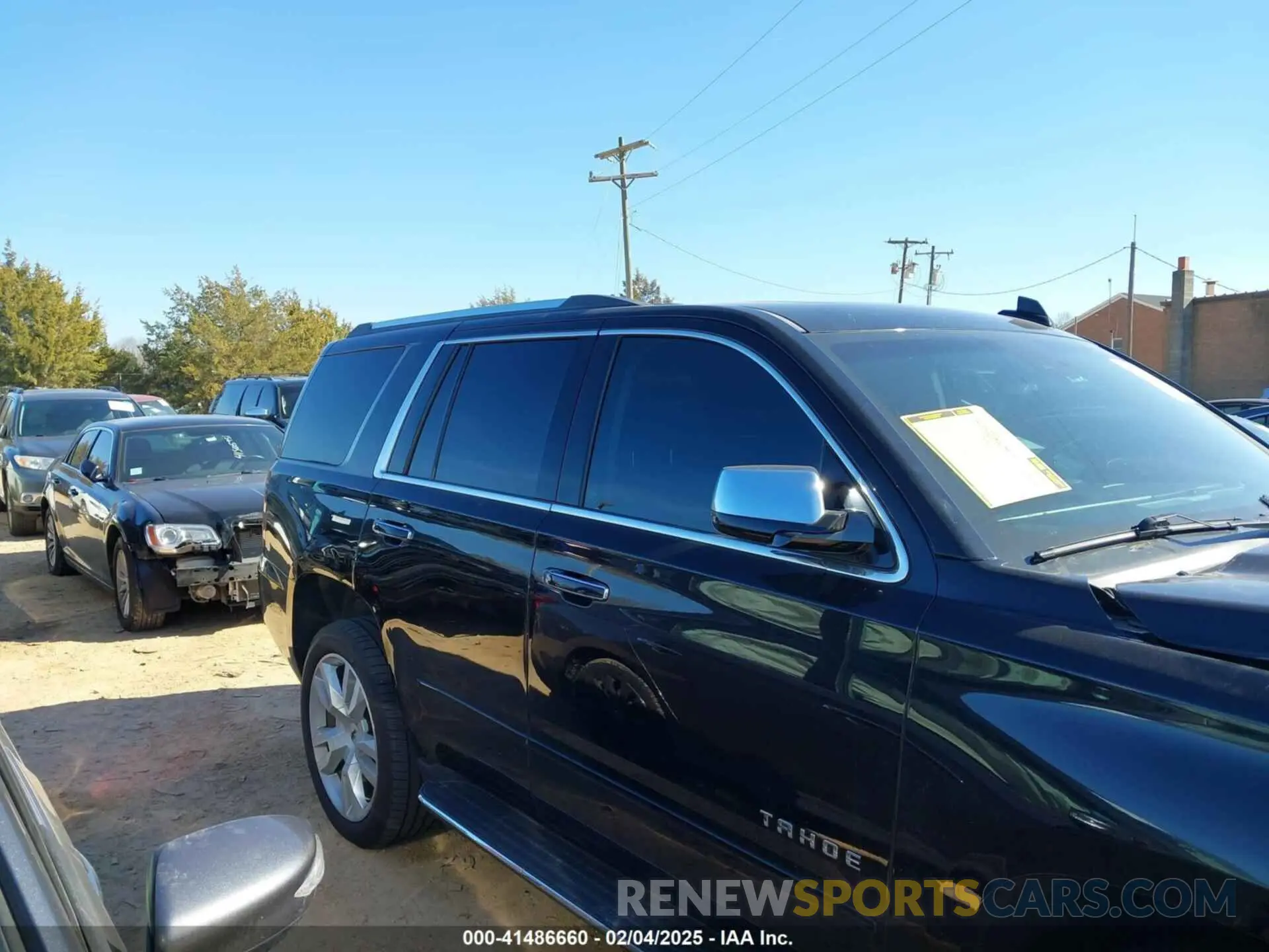 14 Photograph of a damaged car 1GNSCCKCXLR106732 CHEVROLET TAHOE 2020
