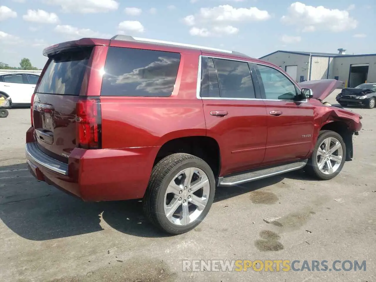 3 Photograph of a damaged car 1GNSCCKCXLR232315 CHEVROLET TAHOE 2020