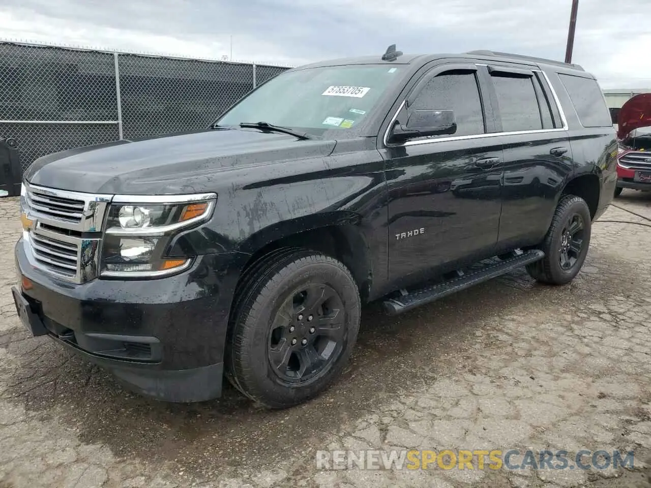 1 Photograph of a damaged car 1GNSKAKCXLR304282 CHEVROLET TAHOE 2020