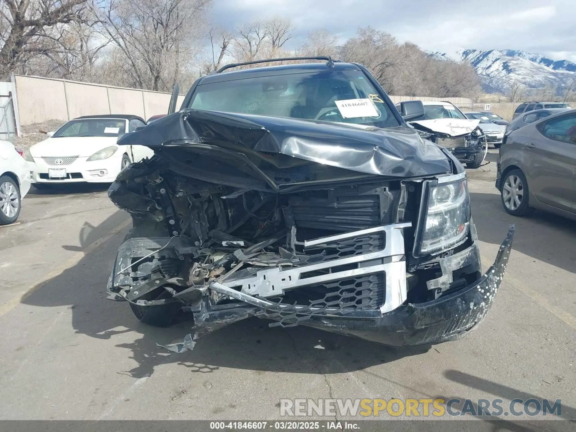 12 Photograph of a damaged car 1GNSKBKC0LR213608 CHEVROLET TAHOE 2020