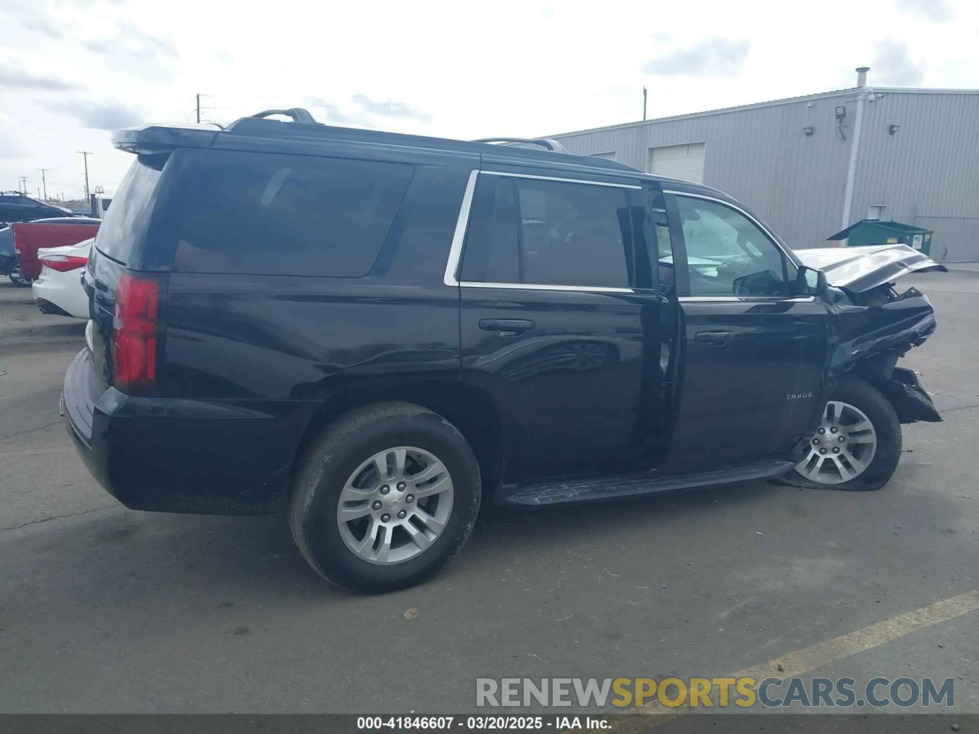 13 Photograph of a damaged car 1GNSKBKC0LR213608 CHEVROLET TAHOE 2020