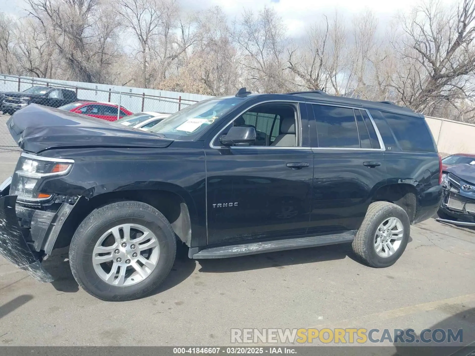 14 Photograph of a damaged car 1GNSKBKC0LR213608 CHEVROLET TAHOE 2020