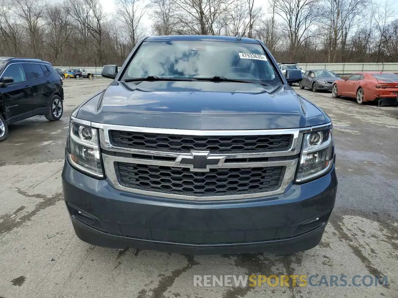 5 Photograph of a damaged car 1GNSKBKC1LR105546 CHEVROLET TAHOE 2020