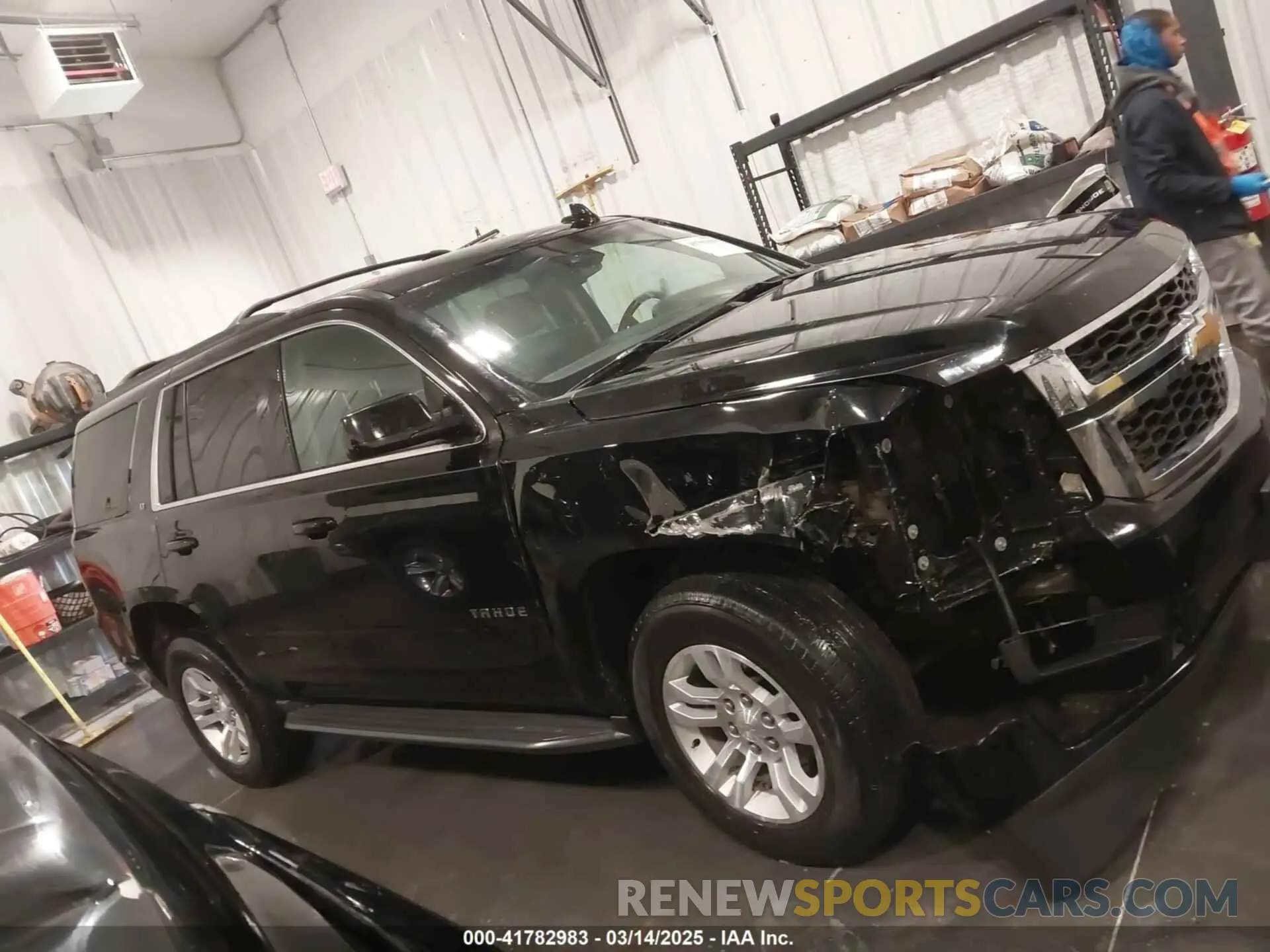13 Photograph of a damaged car 1GNSKBKC2LR123473 CHEVROLET TAHOE 2020