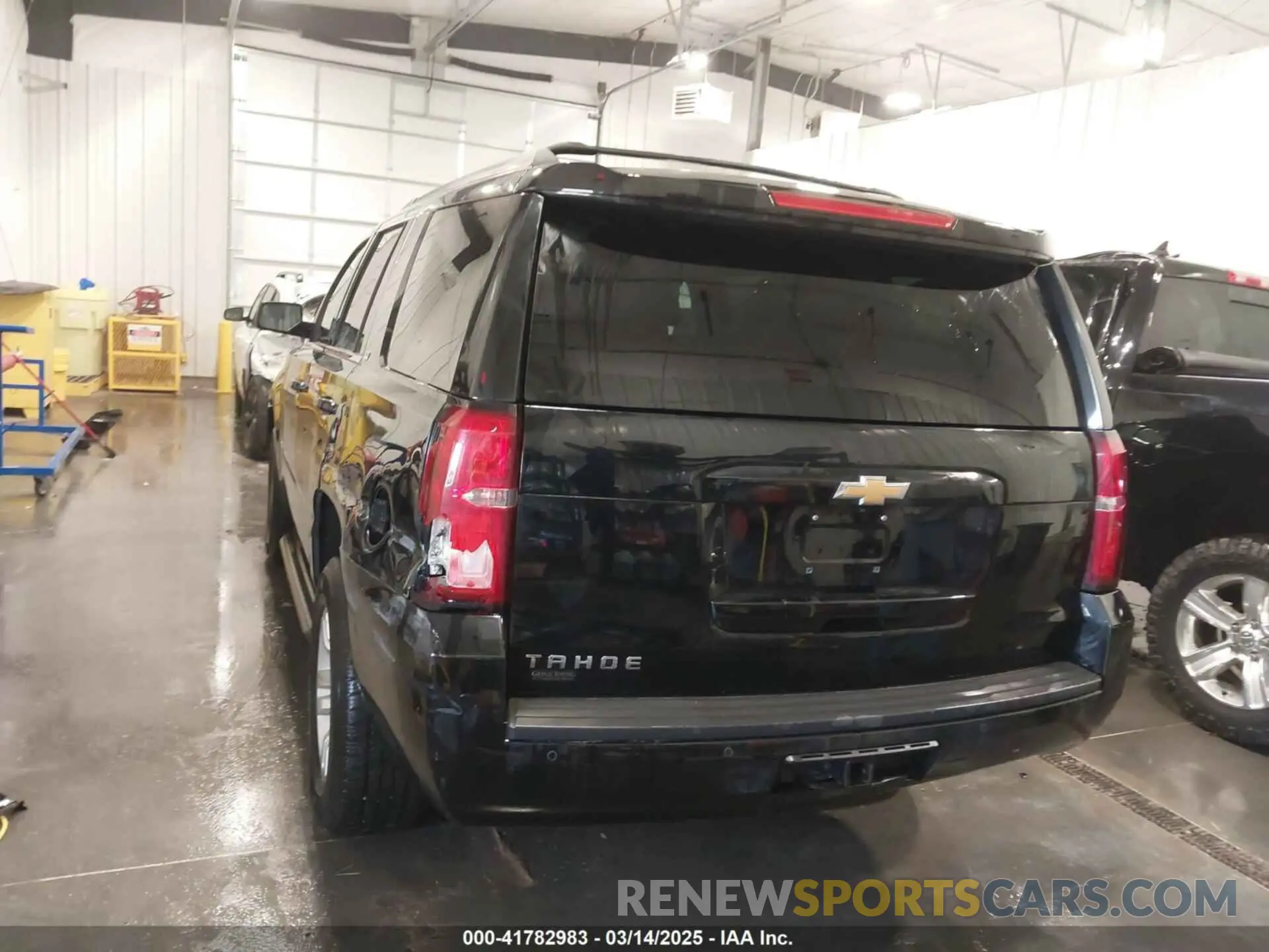 16 Photograph of a damaged car 1GNSKBKC2LR123473 CHEVROLET TAHOE 2020