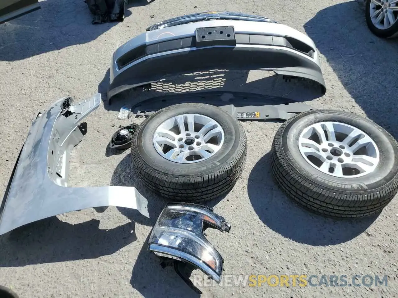 13 Photograph of a damaged car 1GNSKBKC2LR161480 CHEVROLET TAHOE 2020