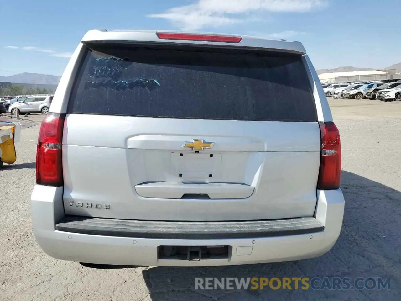 6 Photograph of a damaged car 1GNSKBKC2LR161480 CHEVROLET TAHOE 2020