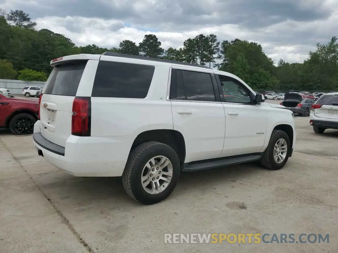 3 Photograph of a damaged car 1GNSKBKC3LR150178 CHEVROLET TAHOE 2020