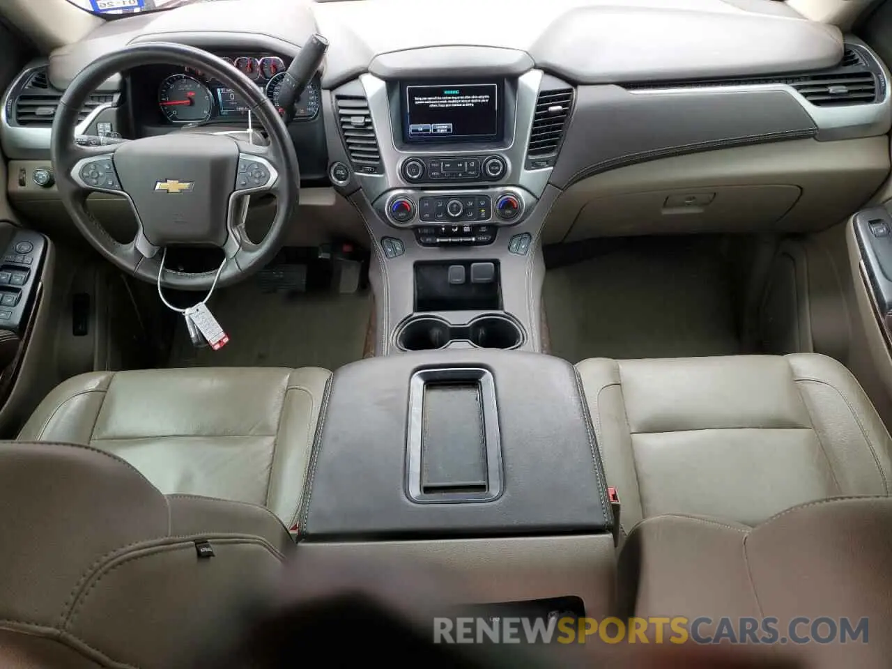 8 Photograph of a damaged car 1GNSKBKC4LR230220 CHEVROLET TAHOE 2020