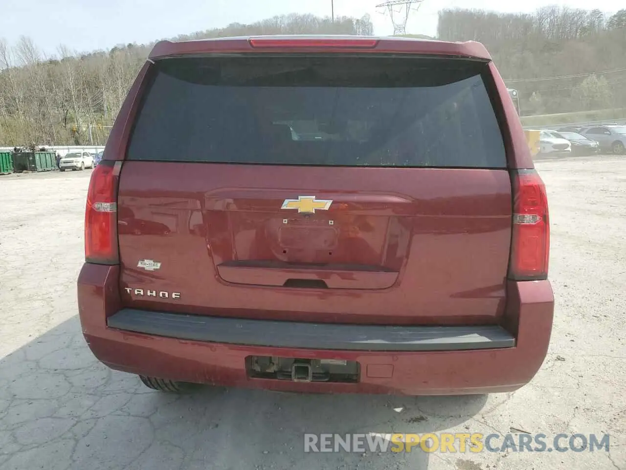 6 Photograph of a damaged car 1GNSKBKC5LR231618 CHEVROLET TAHOE 2020