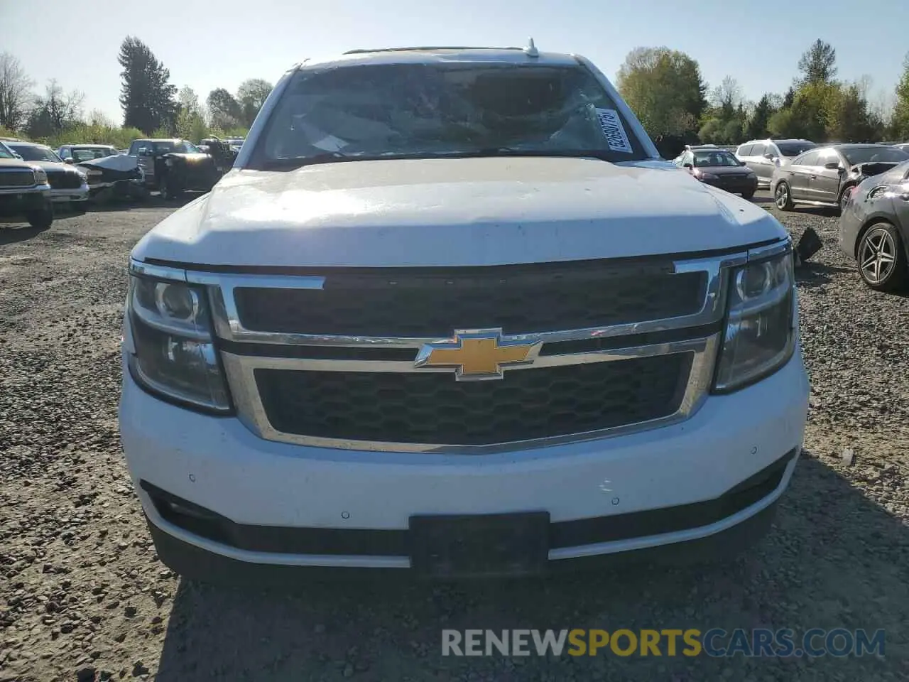 5 Photograph of a damaged car 1GNSKBKC5LR243378 CHEVROLET TAHOE 2020
