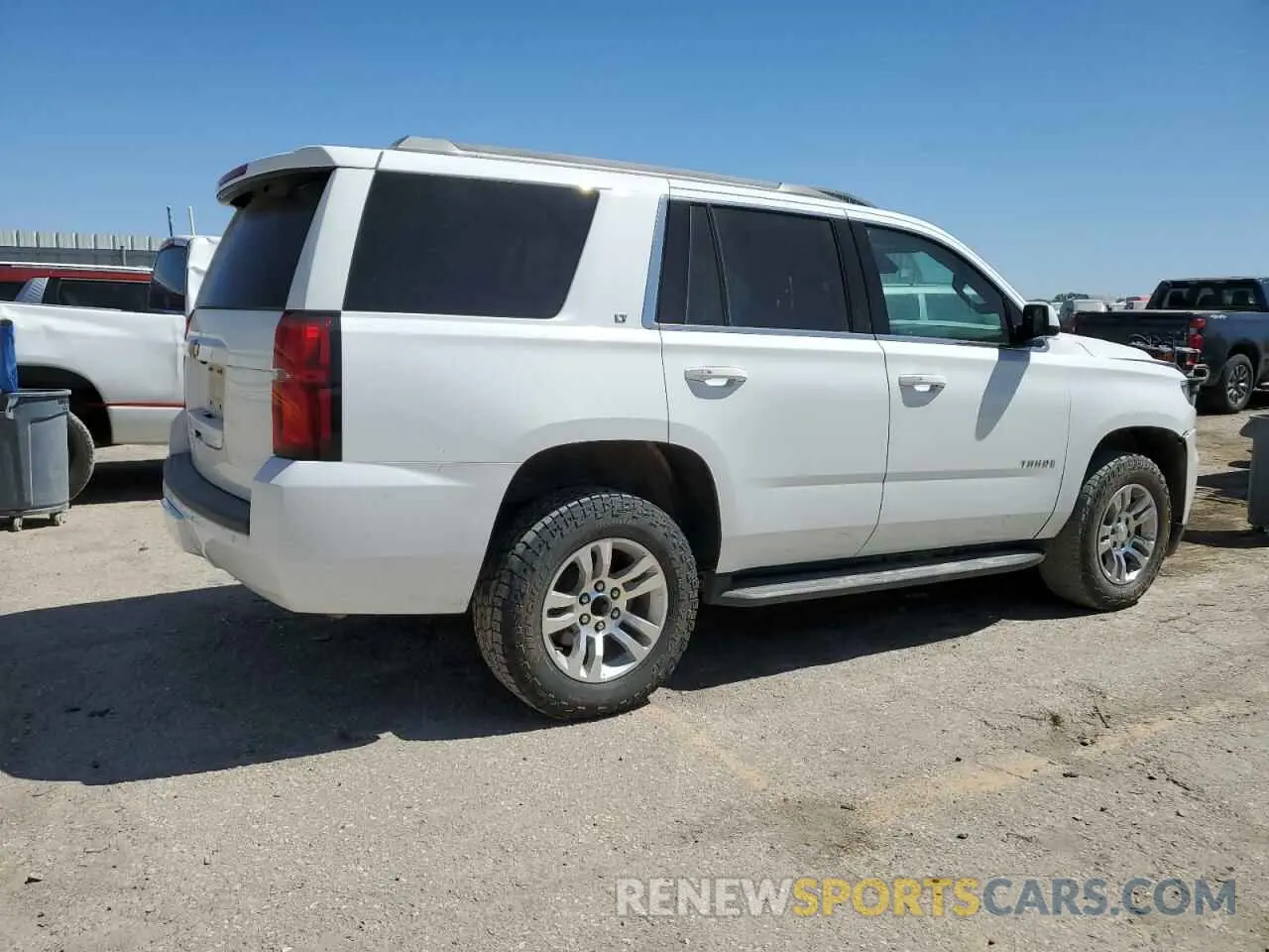 3 Photograph of a damaged car 1GNSKBKC6LR277295 CHEVROLET TAHOE 2020