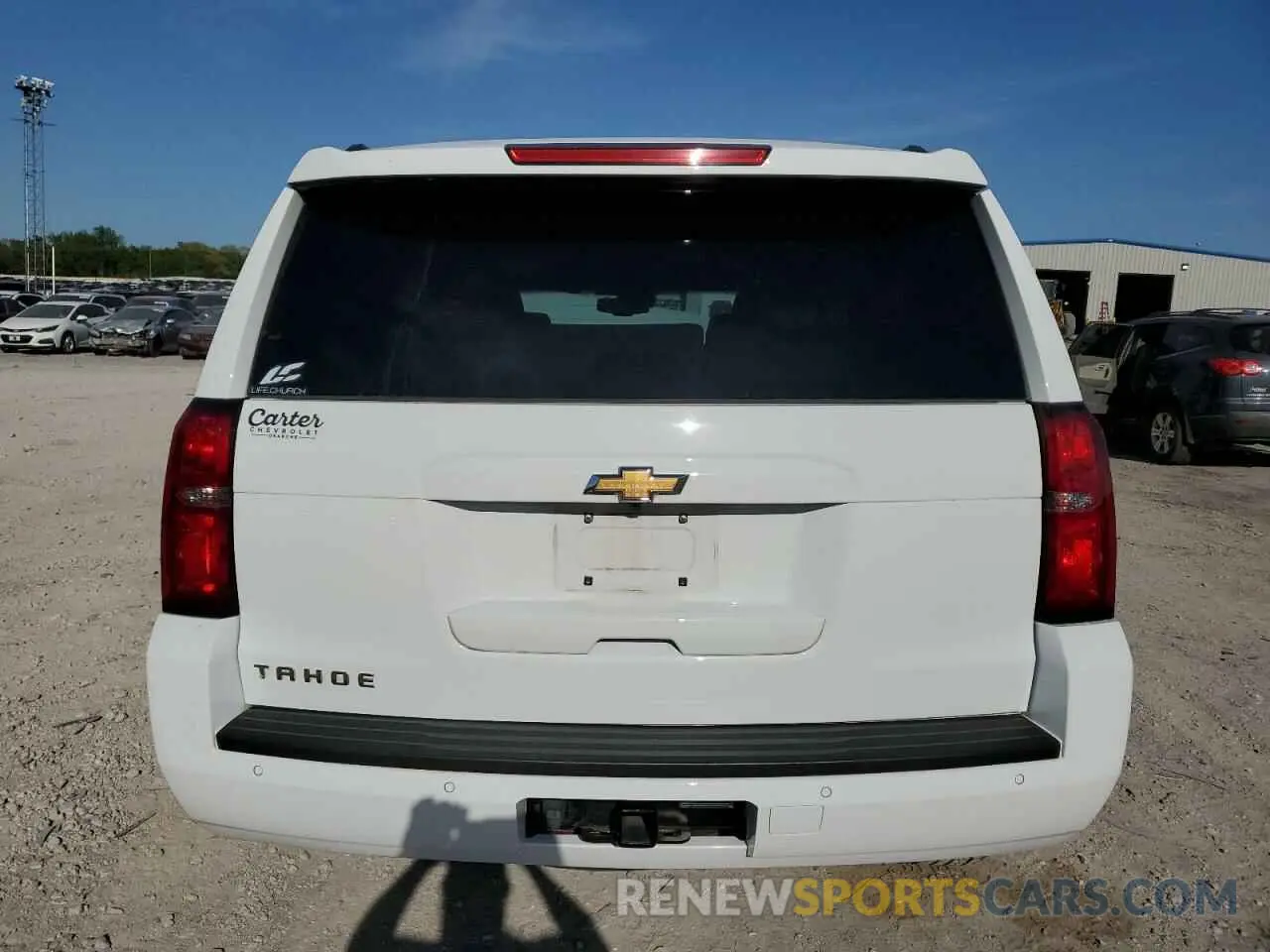 6 Photograph of a damaged car 1GNSKBKC7LR124845 CHEVROLET TAHOE 2020
