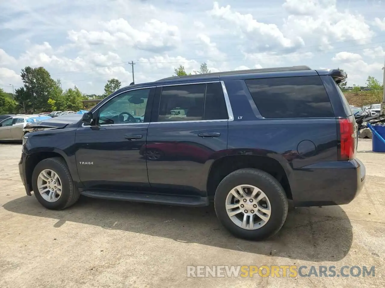 2 Photograph of a damaged car 1GNSKBKC7LR162186 CHEVROLET TAHOE 2020