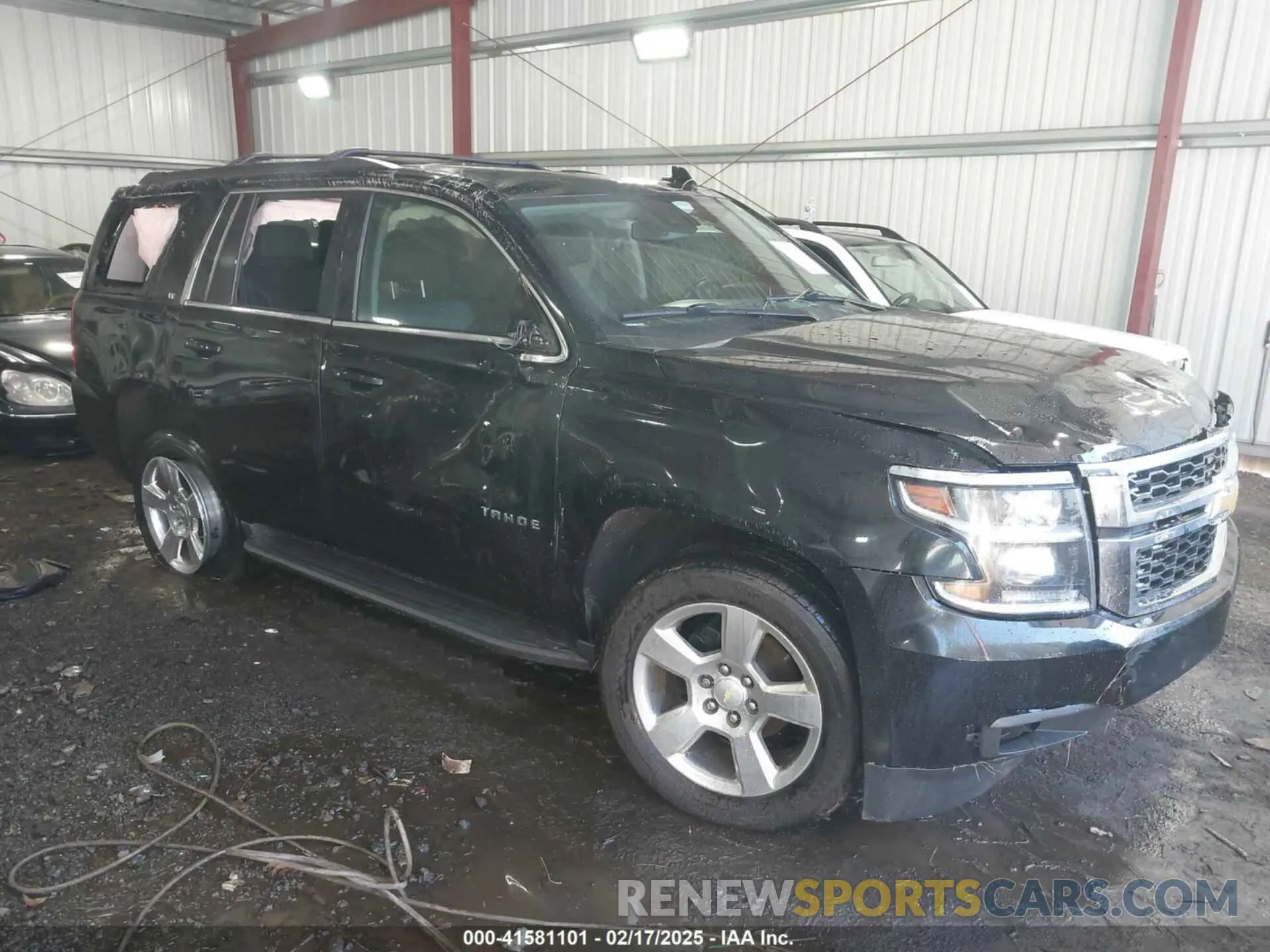 1 Photograph of a damaged car 1GNSKBKC7LR286118 CHEVROLET TAHOE 2020
