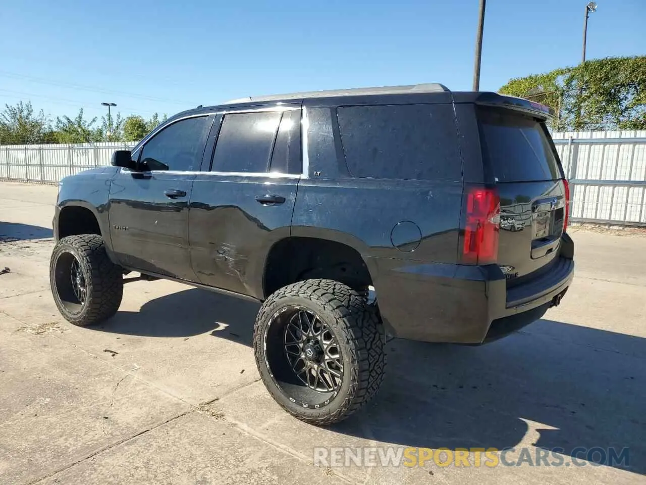 2 Photograph of a damaged car 1GNSKBKC8LR145977 CHEVROLET TAHOE 2020