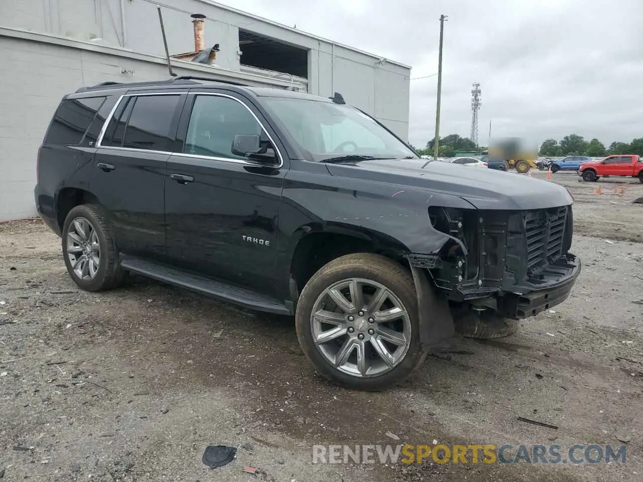 4 Photograph of a damaged car 1GNSKBKC9LR226552 CHEVROLET TAHOE 2020