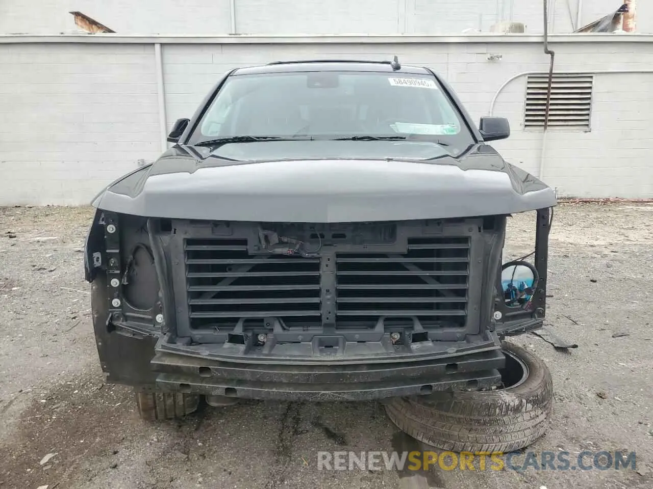 5 Photograph of a damaged car 1GNSKBKC9LR226552 CHEVROLET TAHOE 2020