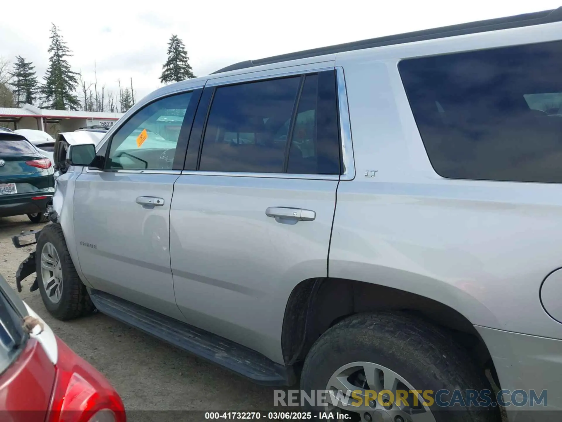 14 Photograph of a damaged car 1GNSKBKC9LR247708 CHEVROLET TAHOE 2020