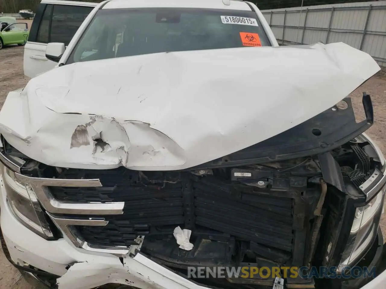 12 Photograph of a damaged car 1GNSKBKCXLR202986 CHEVROLET TAHOE 2020
