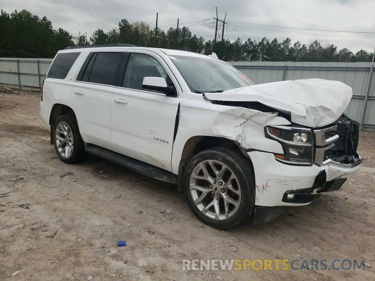 4 Photograph of a damaged car 1GNSKBKCXLR202986 CHEVROLET TAHOE 2020
