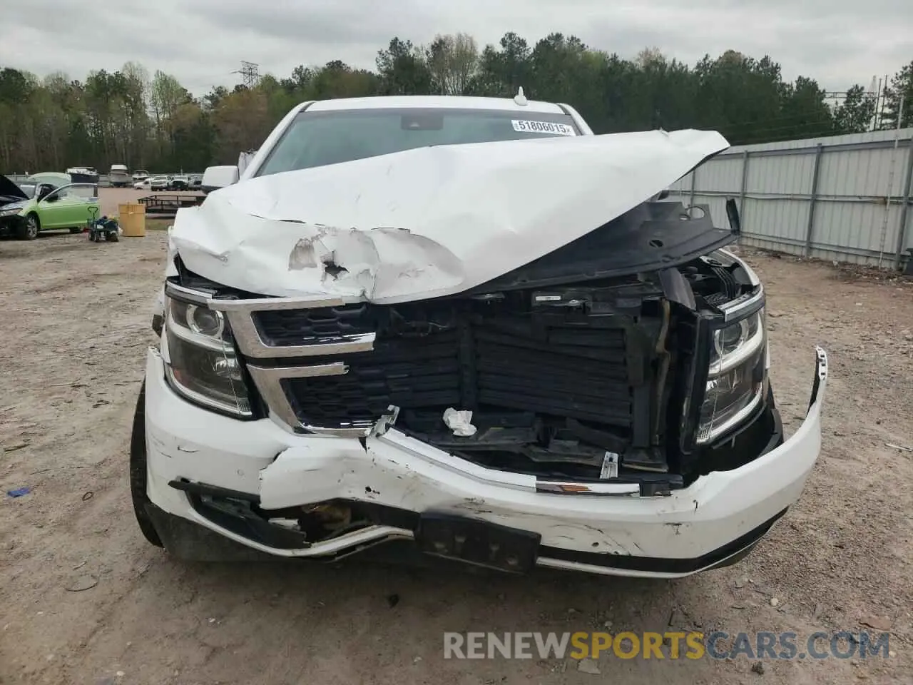 5 Photograph of a damaged car 1GNSKBKCXLR202986 CHEVROLET TAHOE 2020