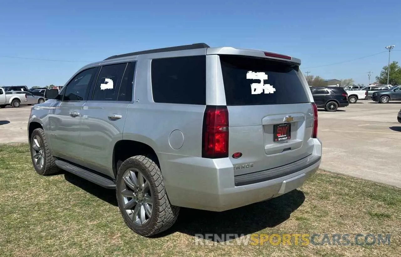 3 Photograph of a damaged car 1GNSKBKCXLR262492 CHEVROLET TAHOE 2020