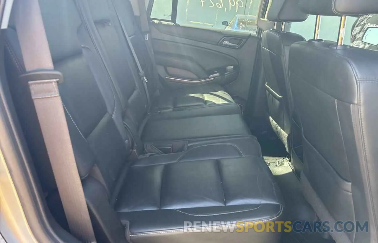 6 Photograph of a damaged car 1GNSKBKCXLR262492 CHEVROLET TAHOE 2020