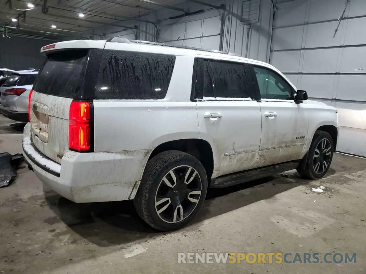 3 Photograph of a damaged car 1GNSKCKJ2LR300639 CHEVROLET TAHOE 2020