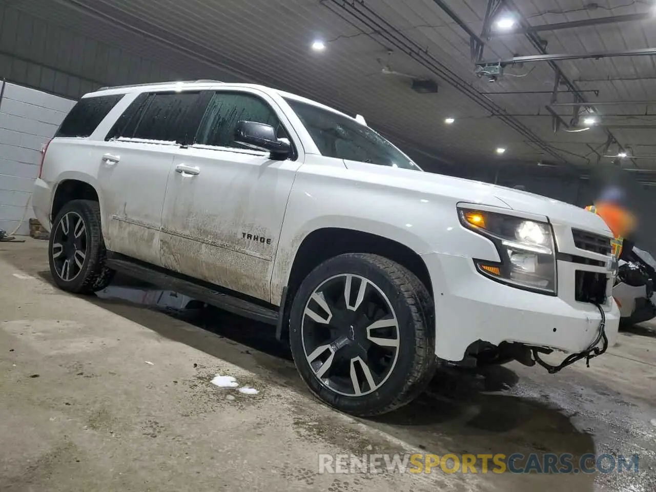 4 Photograph of a damaged car 1GNSKCKJ2LR300639 CHEVROLET TAHOE 2020