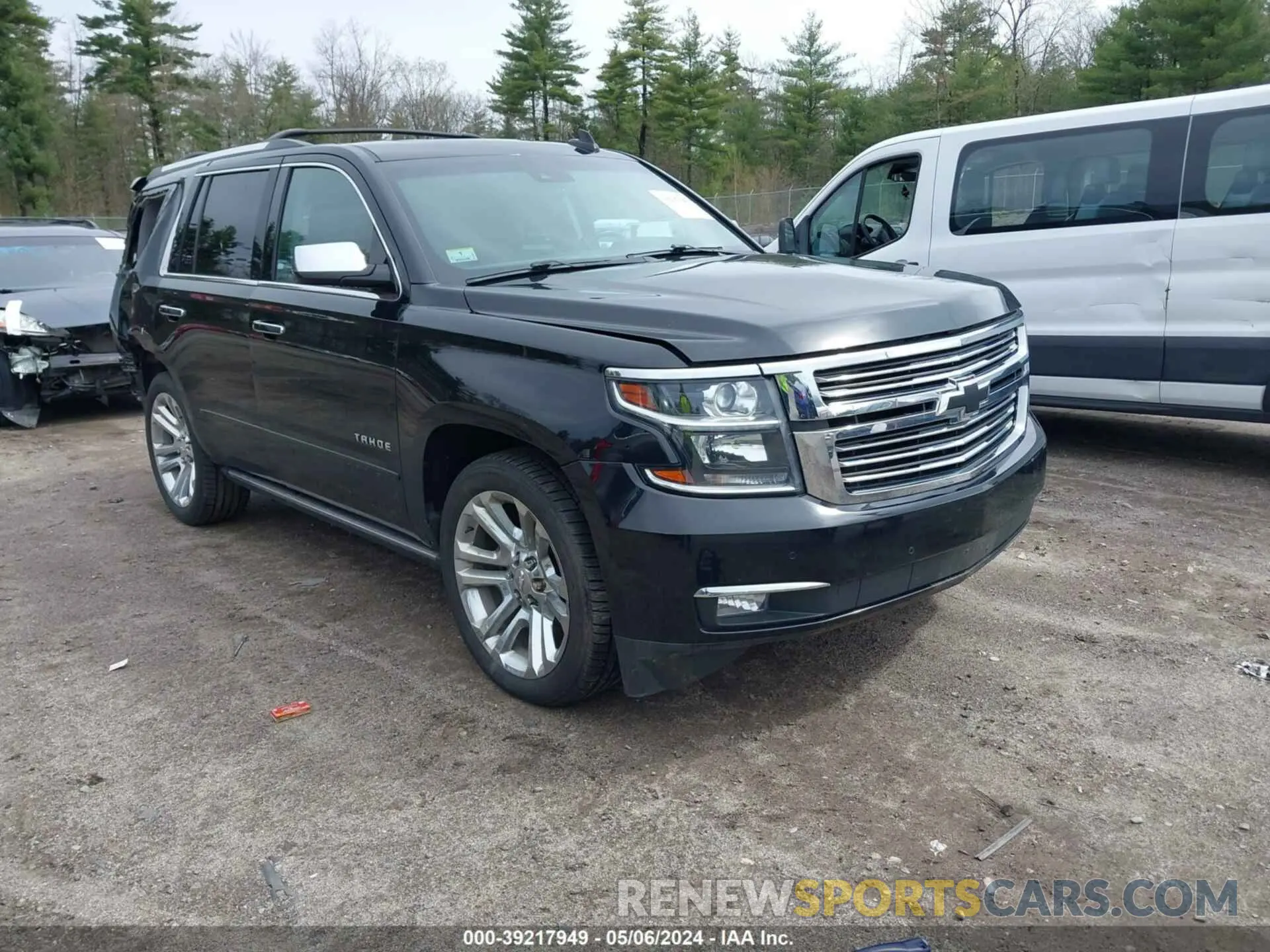 1 Photograph of a damaged car 1GNSKCKJ4LR126699 CHEVROLET TAHOE 2020